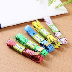 Direct Manufacturer Sales Colorful Measuring Tape Waist Measurement Tape Small Leather Tape Mini Dressmaking Tape Three-Dimensional Measuring Tape