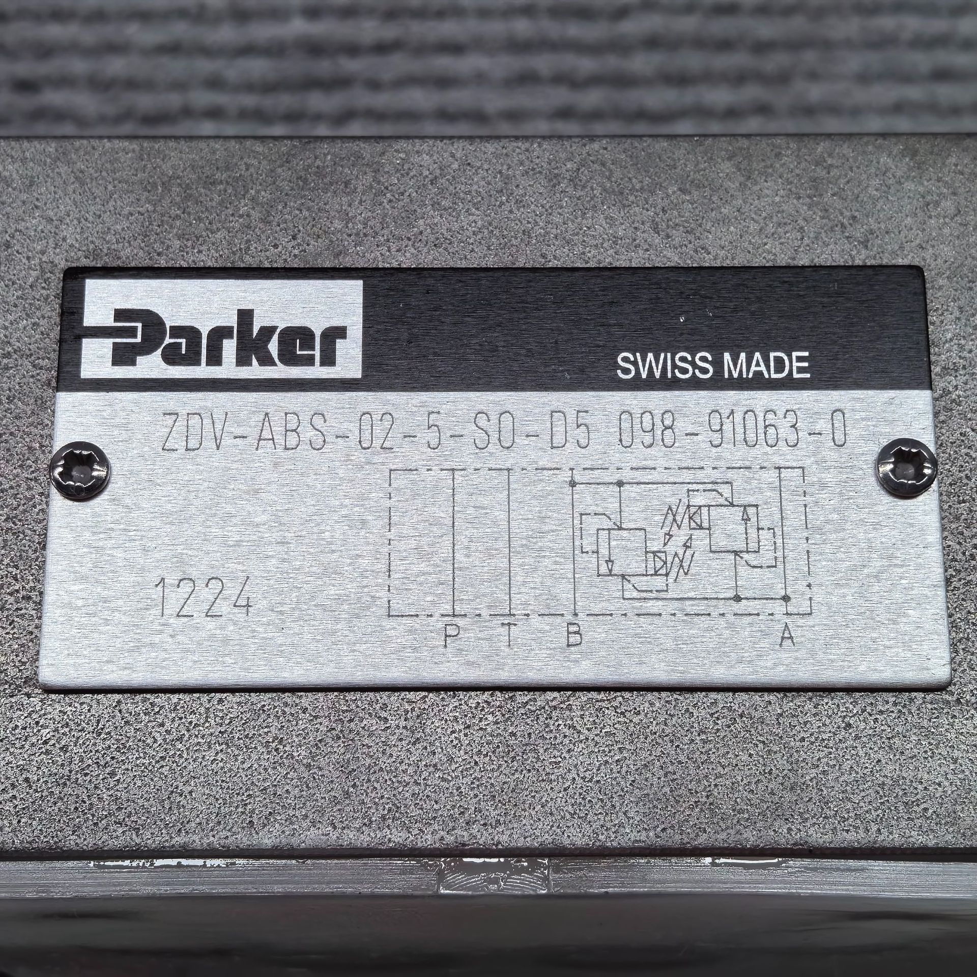 098-91063-0  ZDV-ABS-02-5-S0-D5 # Parker液压阀、比例阀