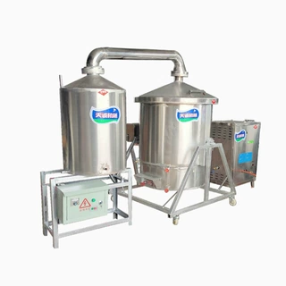 天诚翻转酿酒设备省时省力 不锈钢酿酒设备不糊锅