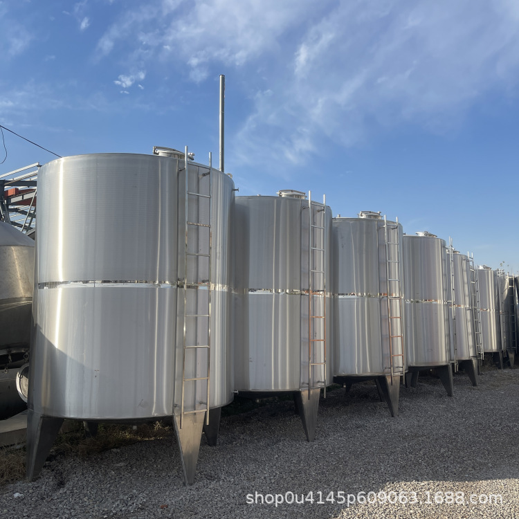 全新10立方不锈钢储存罐304食品级不锈钢储存奶罐储存酒罐