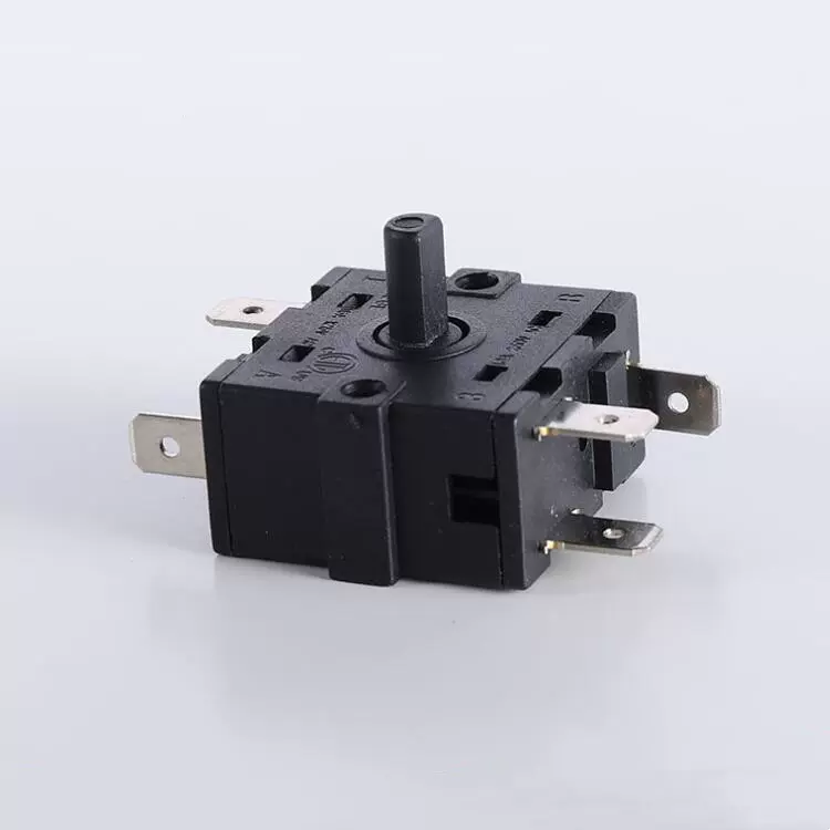 旋钮档位开关厂家电热器电热炉烤箱档位开关压皮机旋转开关批发