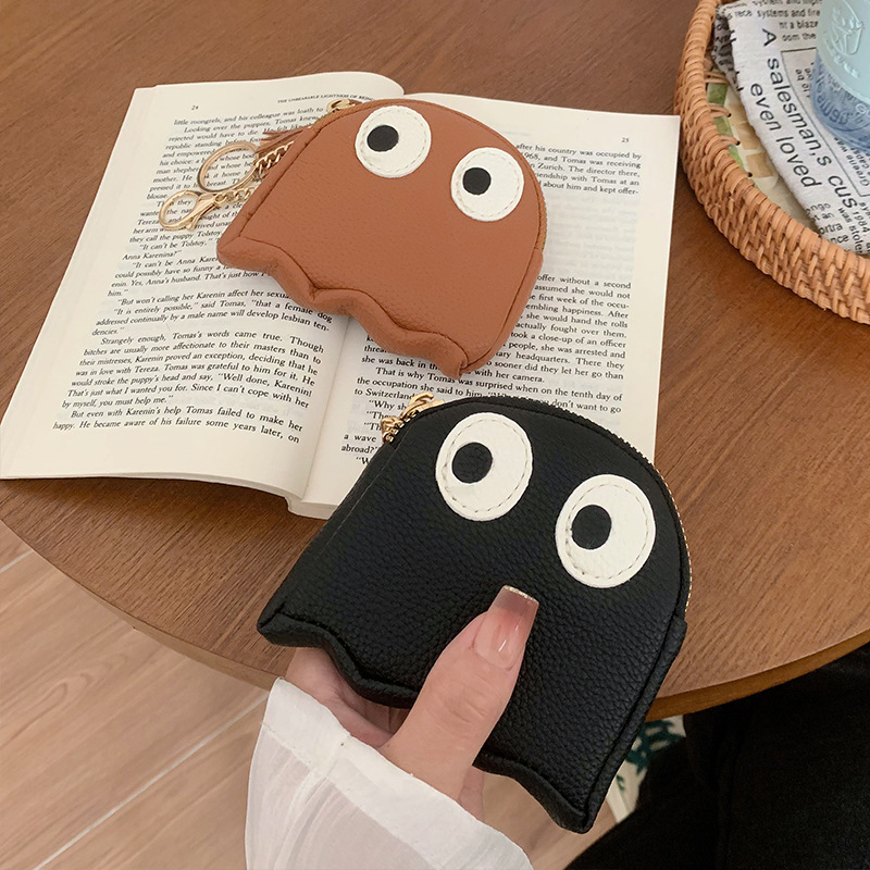 ミニクリエイティブ漫画ジッパー小銭入れinsレディースかわいいキーホルダーコインバッグ小銭入れ女性クロスボーダー潮