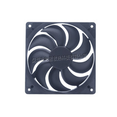 Original manufacturer 12025 12CM high airflow dual ball bearing 24V 12V computer case three wire speed control cooling fan