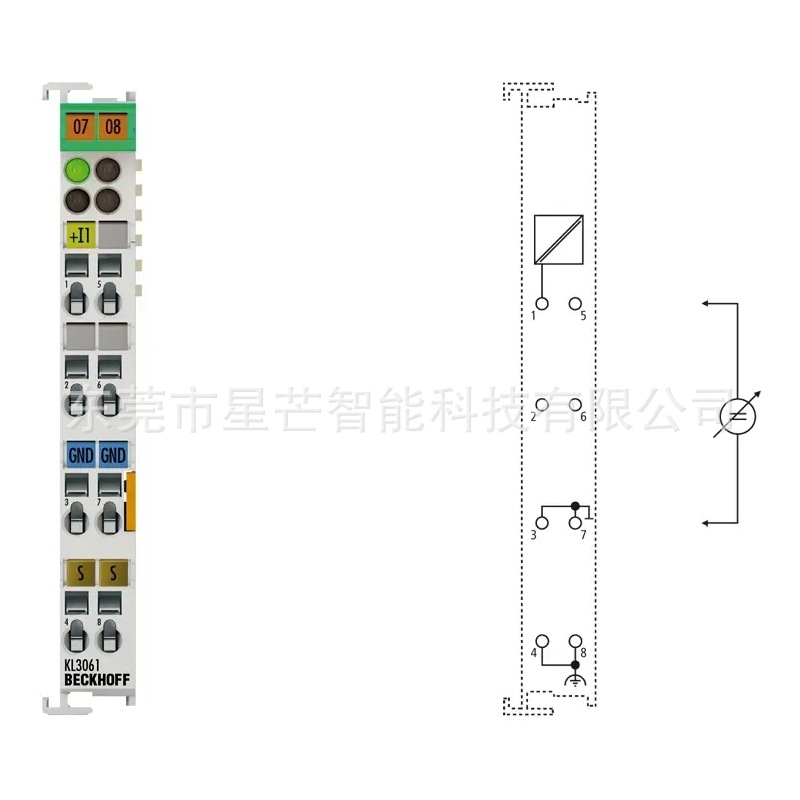 倍福KL3061总线端子模块德国BECKHOFF模块KL3061全新原装现货议价