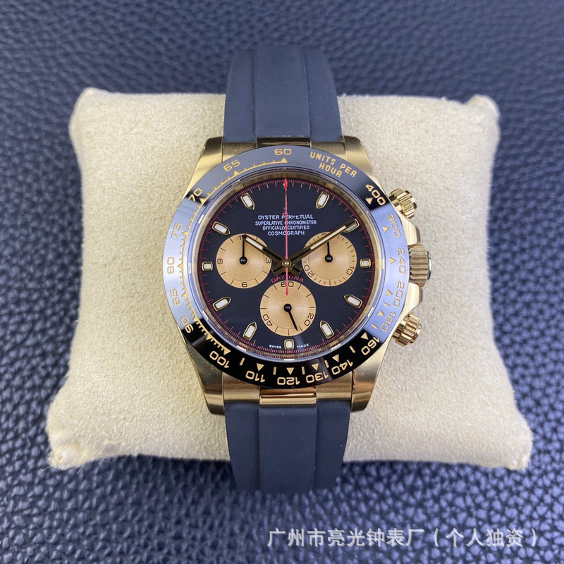 C Factory Panda Di 4130 Movement Bt Bingdi Men's Automatic Mechanical Watch with Extra Watch Wenle Same Model 7750 Domestic Luminous C Factory Panda Di 4130 Movement Bt Bingdi Men's Automatic Mechanical Watch with Extra Watch Wenle Same Model 7750 Domestic Luminous