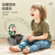 Shake the sound of the same style DJ tide pig dynamic music light walking boy children's electric toy Net red stall