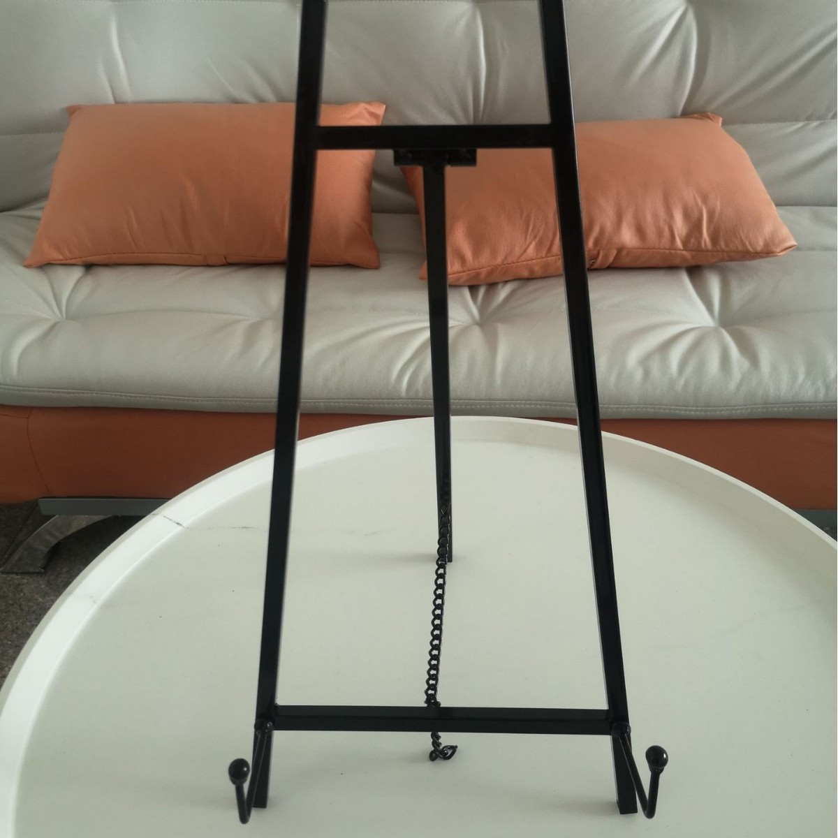Simple sturdy luxury craftsmanship, home commercial large easel, reception display picture frame bracket