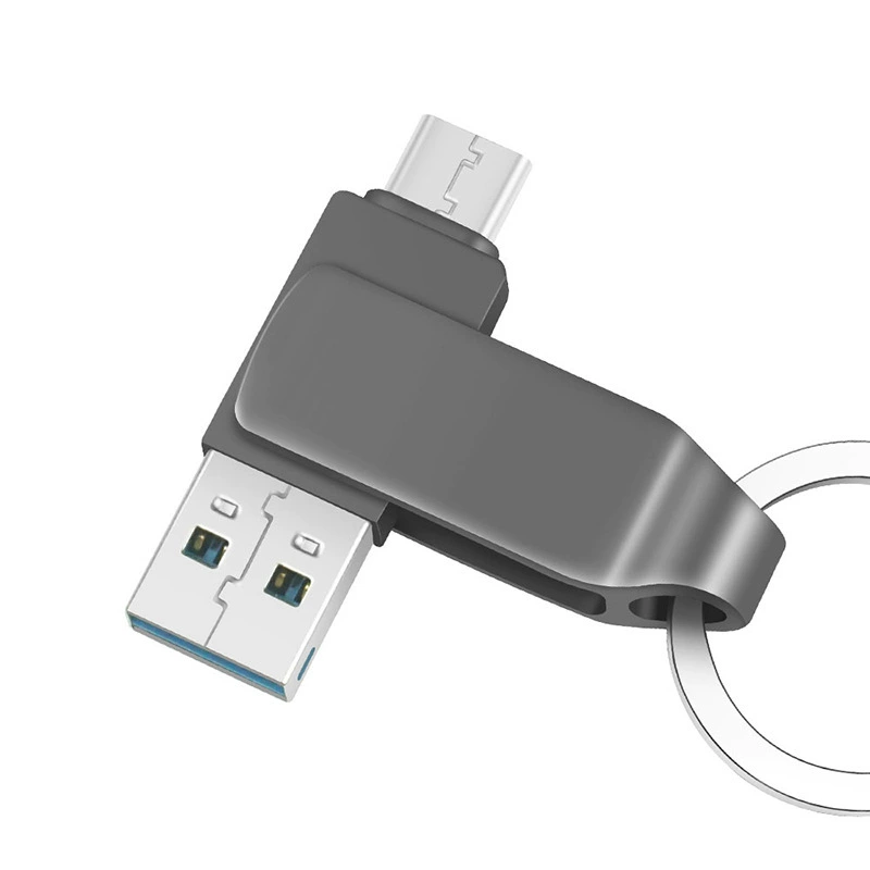 Совместимая высокоскоростная мобильная USB-флешка, ёмкий для ноутбука, 128 ГБ, Android