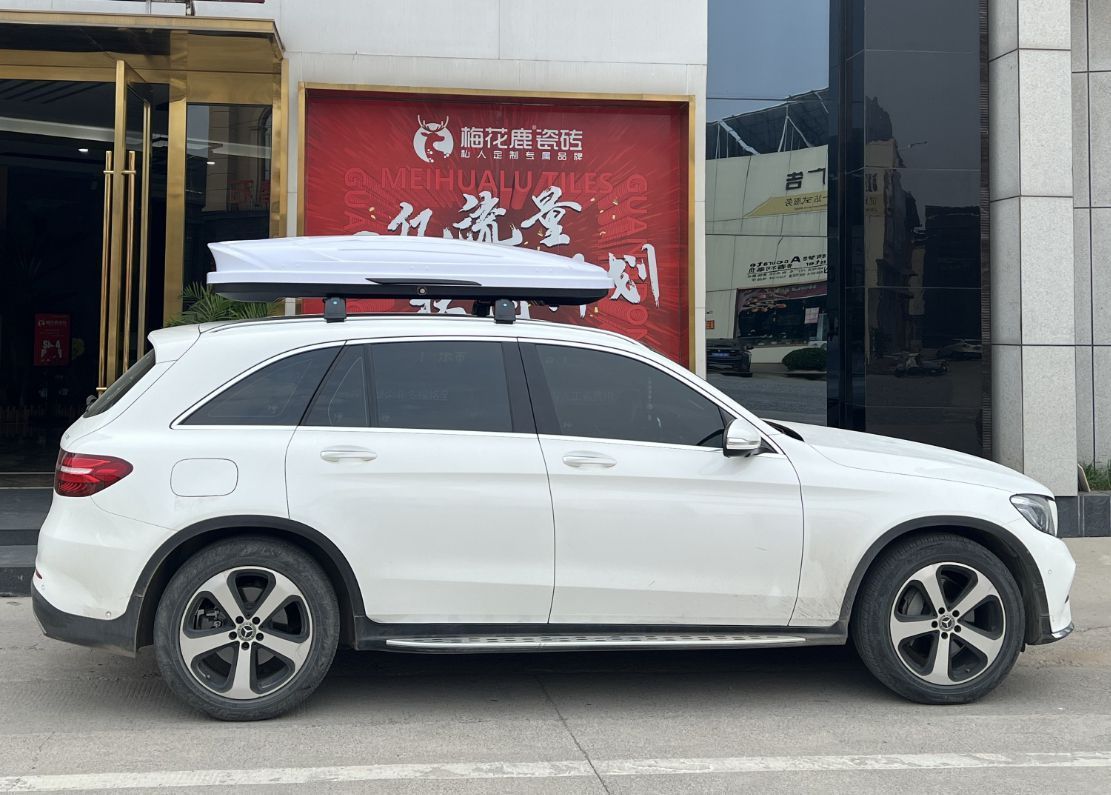 Suitable for Aito M7M9 Car Roof Luggage Box, Car-Mounted Carbon Fiber Pattern Travel Box Rack, Roof Rack