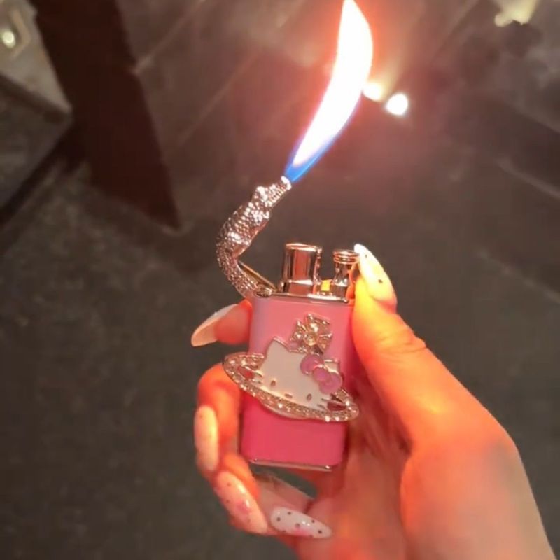 [マルチプラットフォーム配送] 手作りの高見えキティ、クリエイティブでかわいい、ネットセレブのダブルファイアパーソナライズインフレータブル|undefined