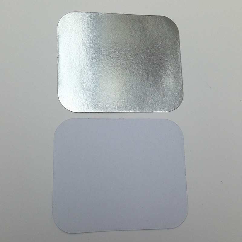 盛泰供应 餐盒盖片 一次性铝箔纸餐盒盖 铝箔容器盖可定 制批发