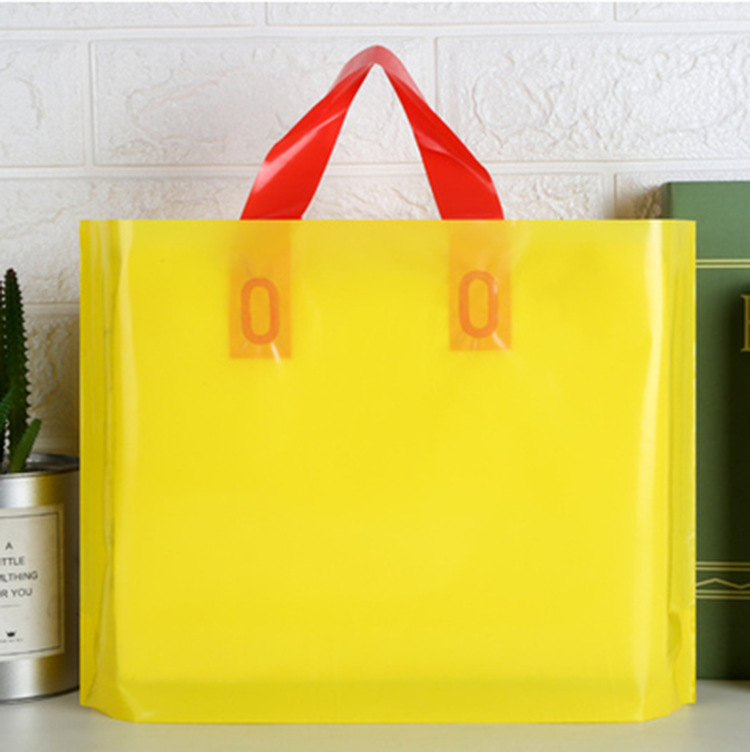 批发现货服装塑料袋童装包装袋胶袋黄色礼品塑料袋购物袋尺寸齐全