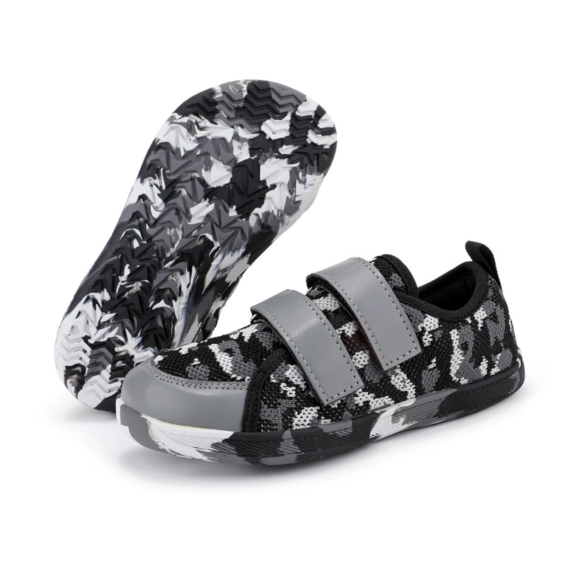 Детская обувь повседневная обувь трансграничная новая детская повседневная спортивная нескользящая, дышащая широкая ладонь, танцевальная обувь для прогулок