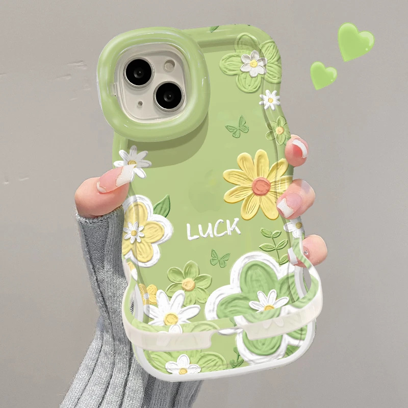 The God of Wealth Prefers the Double Bracket Suitable for Apple 16Pro Mobile Phone Case Iphone14Max New 13 All-Inclusive 12Pro