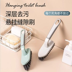 トイレの長い柄の床のブラシは、トイレのタイルを洗うためにブラシをかけます。