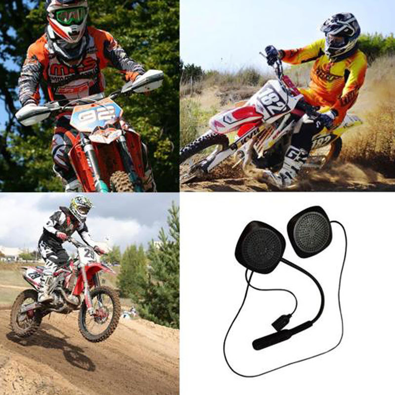 V1 casco integrado motocicleta casco completo auriculares Bluetooth
