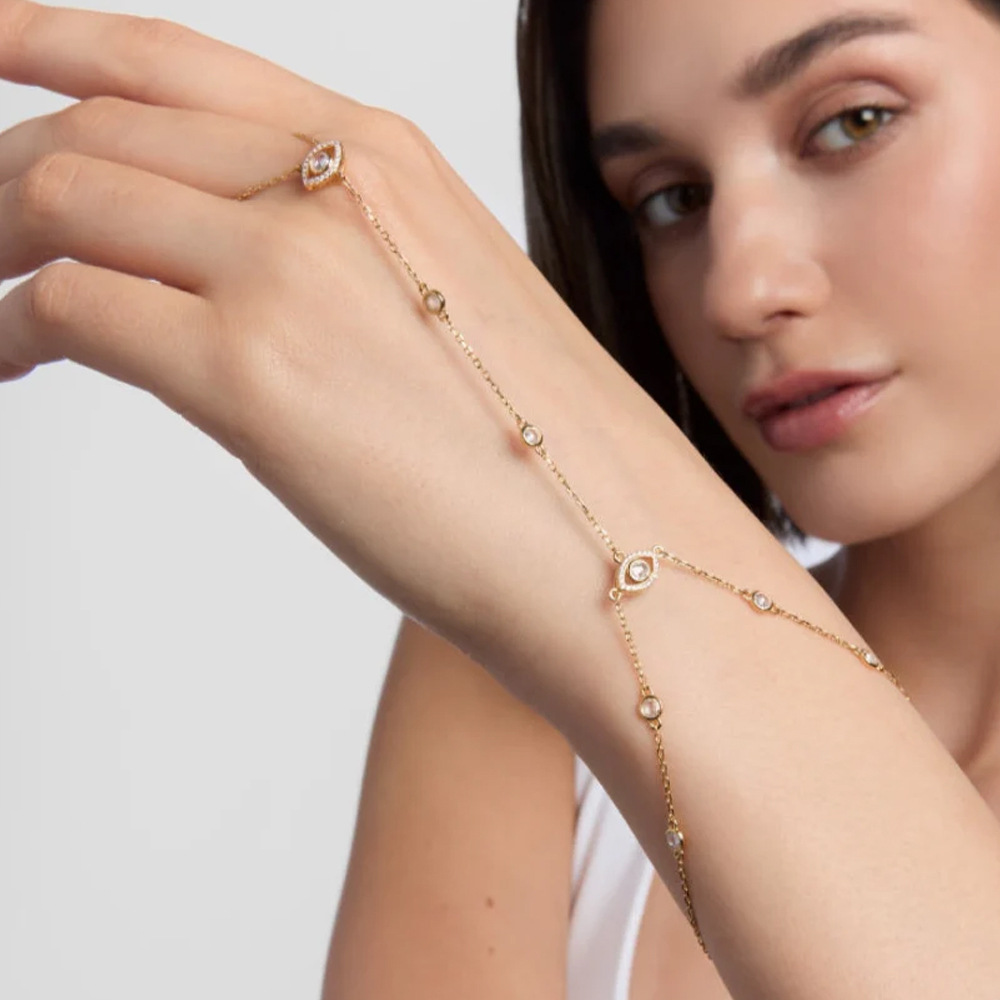 Lucky Evil Eye Red String Bracelet Protection Minimalist Jewelry_voghion.com