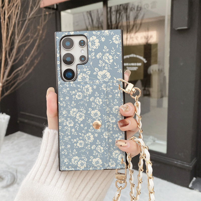 Cross-Border Hot-Selling Product Suitable for Samsung S26+ Cross-Body Wallet-Style Phone Case Google 10Pro Floral Card Holder Protective Cover Cross-Border Hot-Selling Product Suitable for Samsung S26+ Cross-Body Wallet-Style Phone Case Google 10Pro Floral Card Holder Protective Cover