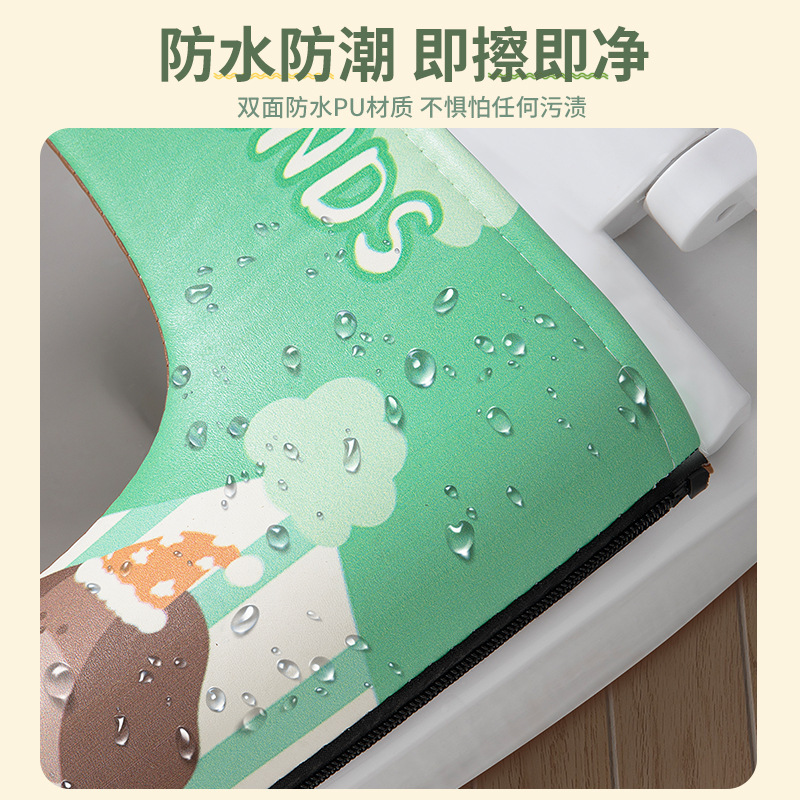 防水、洗濯不要、アロマセラピー付き便座クッション、オールシーズンジッパー付き家庭用便座クッション、夏用便座クッション|undefined