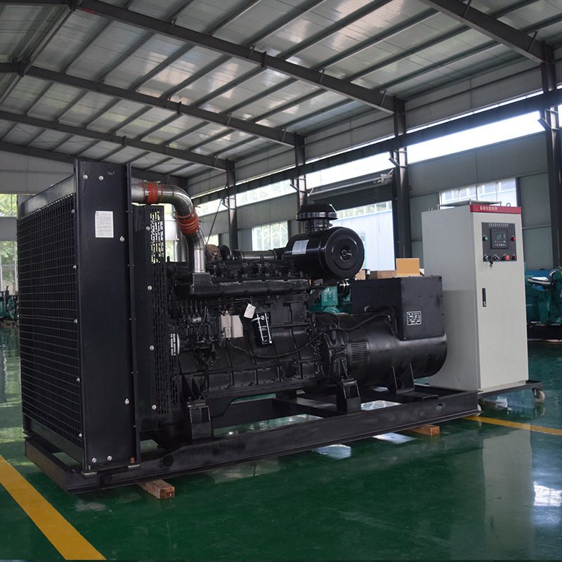 Shangchai 300Kw Diesel Generator Set Three-Phase Ac Equipment Large Fully Automatic Generator Backup Power Generation