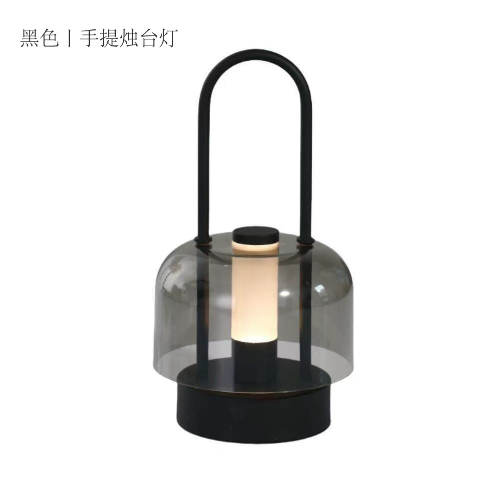 Handheld table lamp Creative touch, rechargeable ambient night light, 3-color mood
