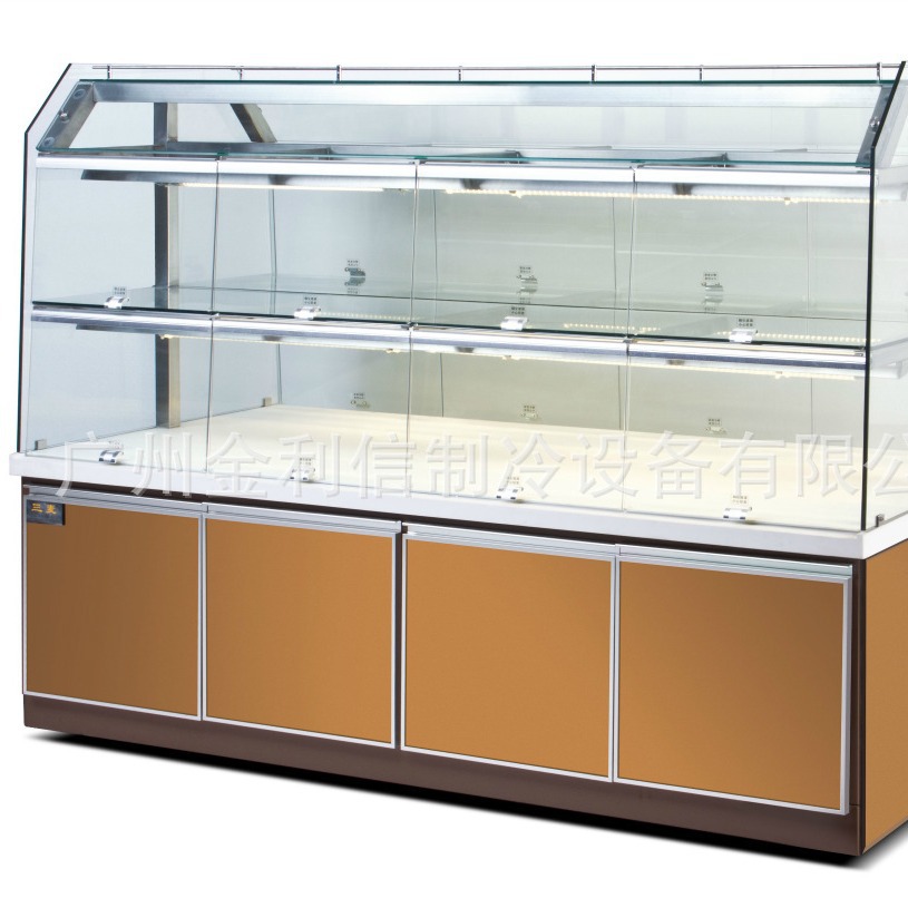 供应钢制面包中岛柜面包店展示柜食品烘焙饼干糕点设备