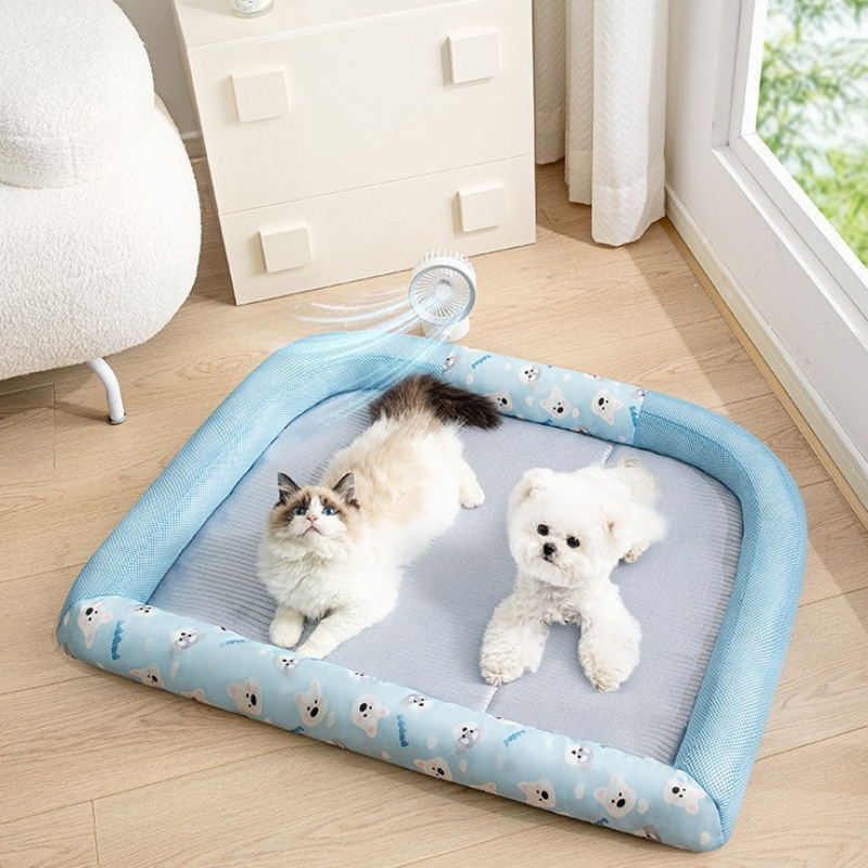 Perrera Verano Cool Nest Bichon Teddy Perros pequeños y medianos Estera de hielo para mascotas Estera para dormir Estera de hielo para gatos al por mayor