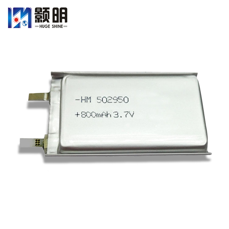 502950美容仪导航仪软包800mah蓝牙音箱LED灯报警器聚合物锂电池