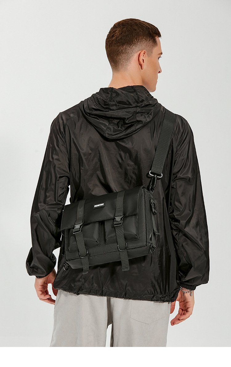 Stylish Crossbody Bag For Men Functional Messenger Bag For Work_voghion.com