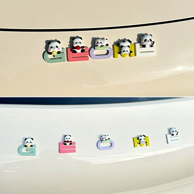 Body sticker Front and Rear Car Logo Letter - apple-combo-star-wish-front-rear-car-letter-emblem-color-block