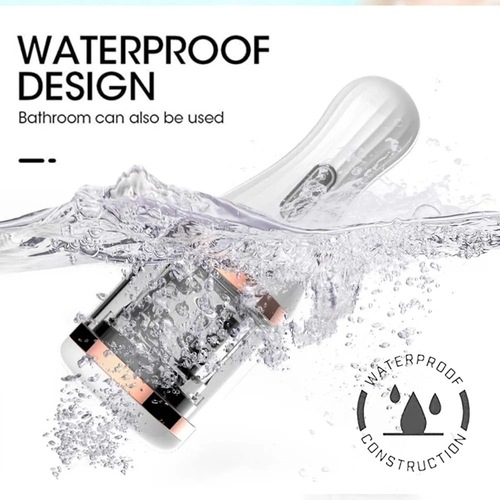 Tibeb Battle Wolf Automatic Rotating Smart Voice Simulation Transparent Channel Penis Head Trainer