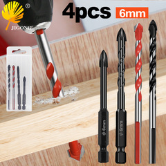Tile Drill Bit Set: Hex Shank Cross Head, Extended Ceramic Twist Drill Bits, and the Ultimate Glass-Drilling "King" Drill