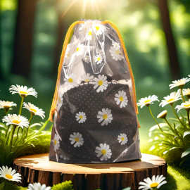 雏菊束口包装袋T恤背心童装束口菊花抽绳袋内裤袜子防晒服收纳袋