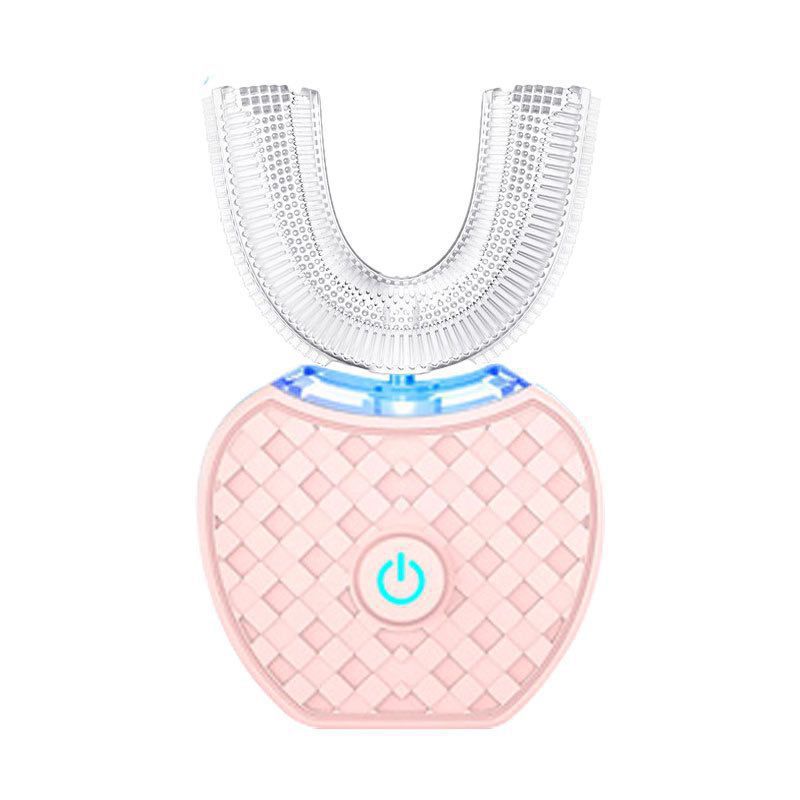 Cepillo de dientes eléctrico recargable eléctrico ultrasonido barrido de vibración giratorio pareja conjunto de limpiador de dientes instrumento inteligente de belleza dental transfronteriza
