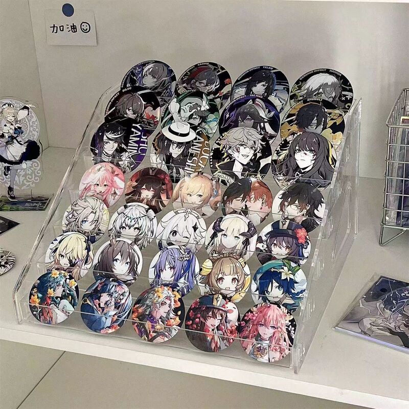 透明アクリルアイシャドー盤エアマット粉餅収納ケースマニキュア口紅バー多機能展示棚出店|undefined