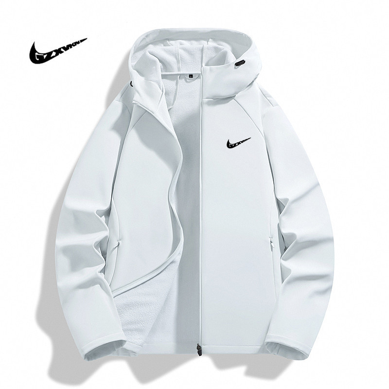 Men's softshell jacket, loose casual hooded coat, spring and autumn outdoor hiking workwear jacket Men's softshell jacket, loose casual hooded coat, spring and autumn outdoor hiking workwear jacket