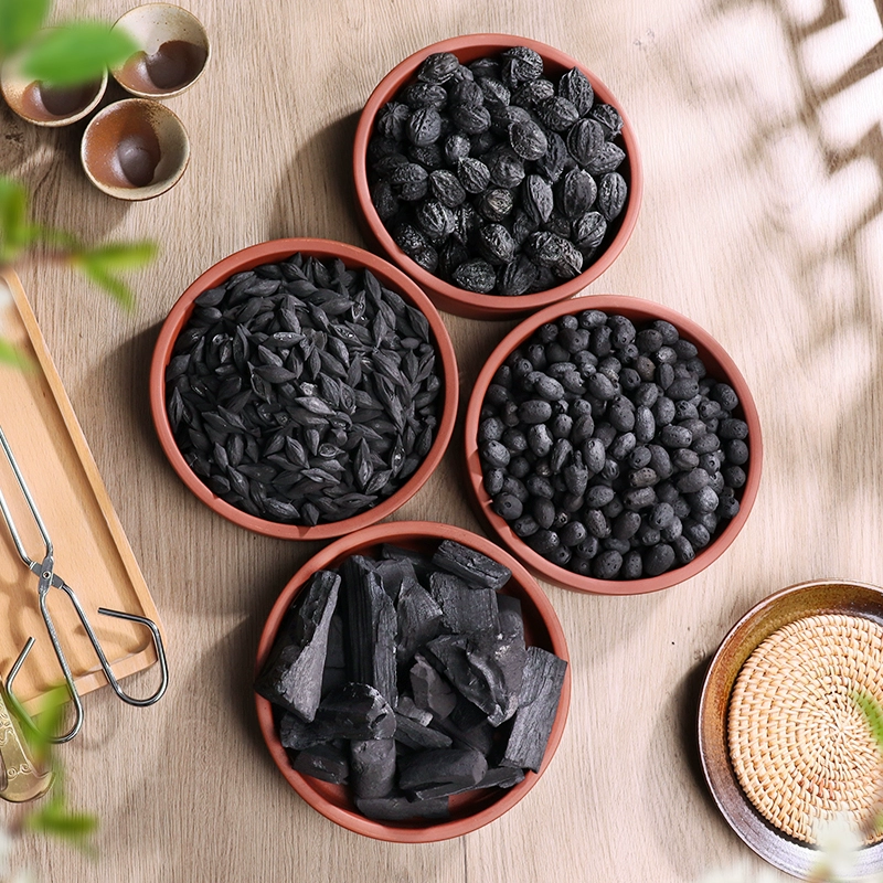 ♀ Уголь для заваривания чая, фруктовый уголь, уголь лонган, оливковый уголь, уголь из зизифуса, оливковый уголь, угольная печь кунг-фу, бездымная и долговечная.