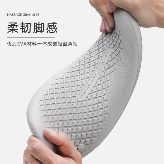 Slippers women's summer shoes on excrement thick-soled slippers bathroom home leisure breathable lovers guests men's slippers wholesale