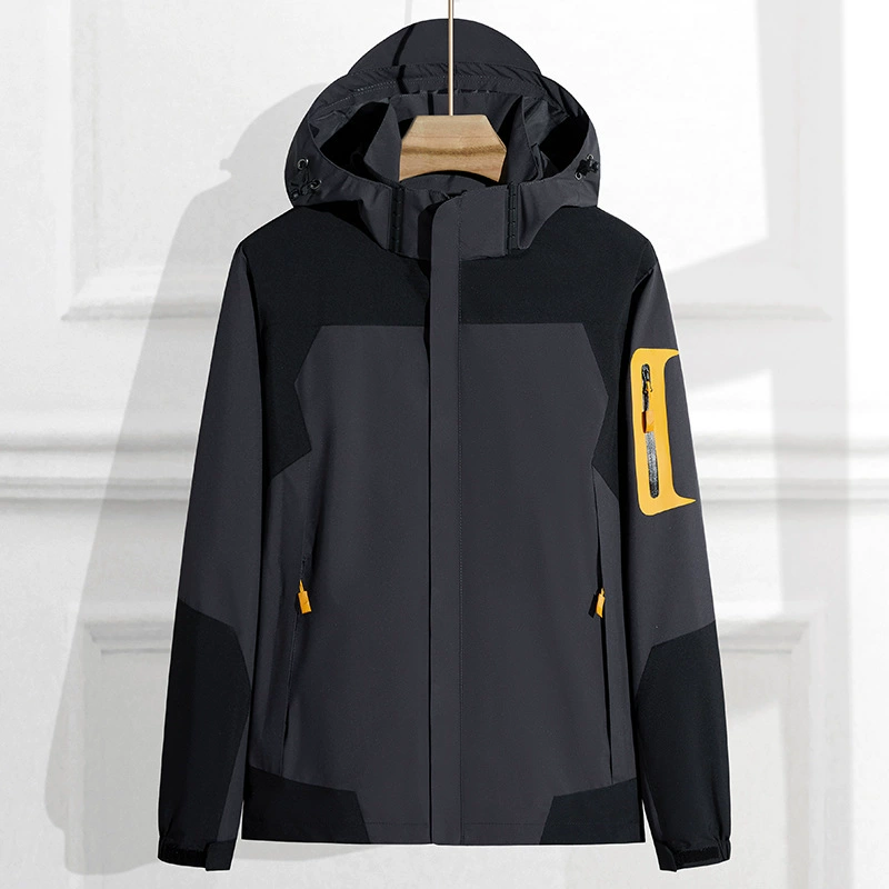 Windproof Waterproof Jacket (three-in-one) — Work & Climbing, Increased Thickness, Unisex Sizes