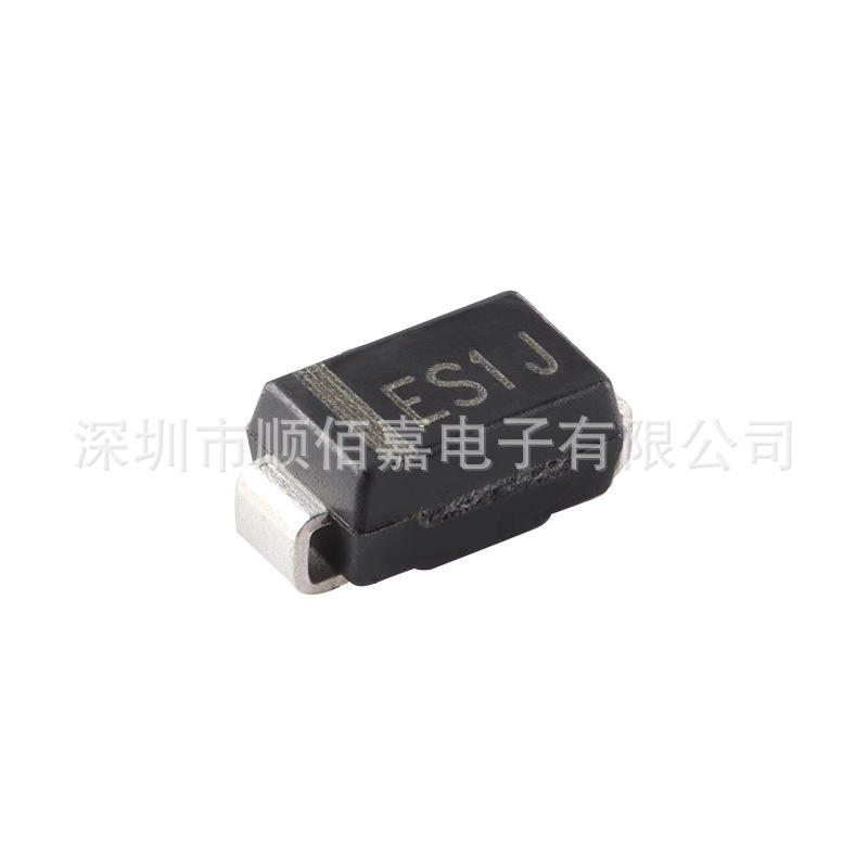 晶导微 ES1J ES1D 封装SMA(DO-214AC) 1A/600V 贴片快恢复二极管