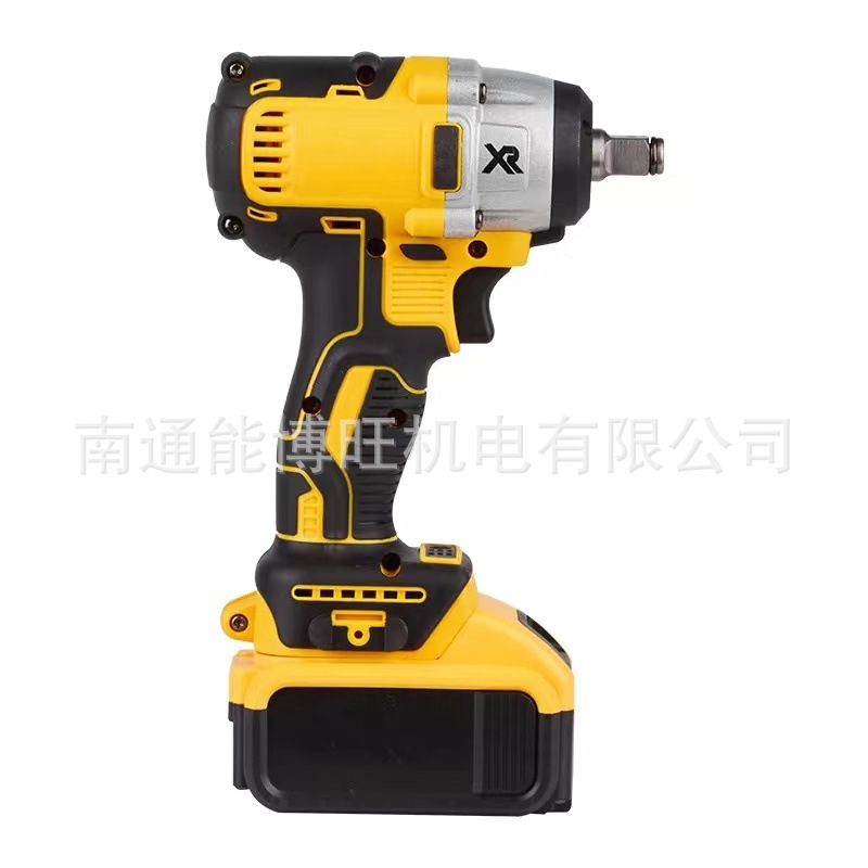 Comercio exterior sin escobillas nuevo Dewei llave eléctrica de gran par Llave de impacto eléctrica de litio reparación de automóviles marco trabajador manga pistola de aire