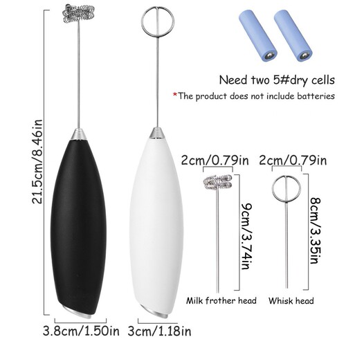 New Milk Foam Maker Wireless Milk Frother Eggbeater Coffee Milk Whisker Small Mini Mixer