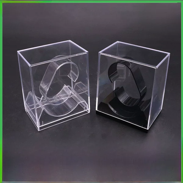 High-End Transparent Watch Box, Plastic Watch Packaging Box, Household Watch Storage Box, Cross-Border Watch Card Box, Storage Box