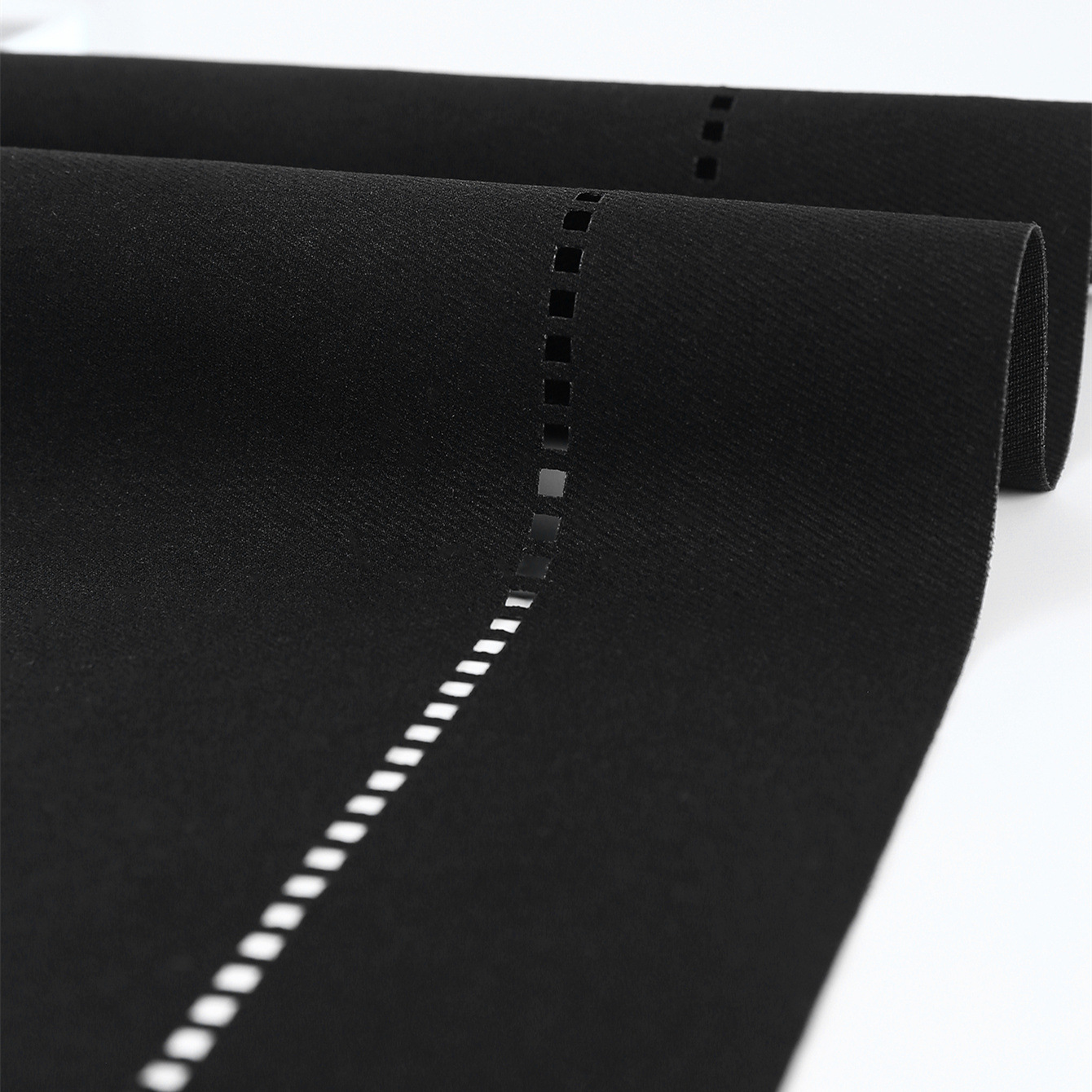 Servillas de poliéster y algodón tela de boca encaje hueco restaurante de alta calidad hotel plegable almohadilla de té decoración de boda