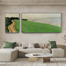 安格爾大師作品客廳裝飾畫歐式小眾文藝壁畫現代簡約沙發背景牆畫