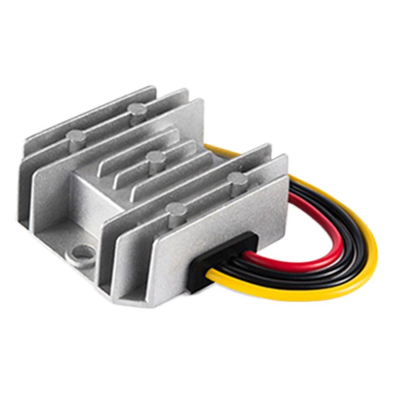 Преобразователь напряжения 24В в 12В 10А для мониторинга транспортных средств, водонепроницаемый, DC-DC, стабилизатор напряжения 24В в 12В