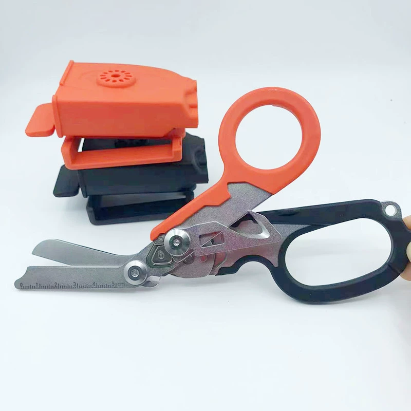 Уличные тактические складные scissors многофункциональные тактические зажимы аварийные медицинские ножницы творческий инструмент Лай