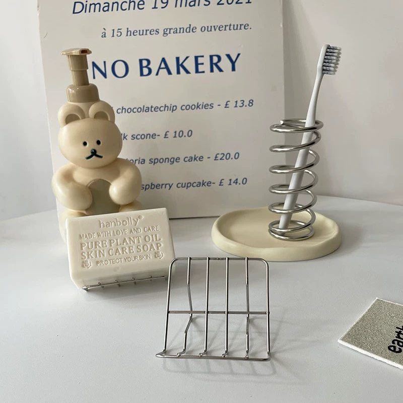 Мыльница из нержавеющей стали, сливная мыльница без перфорации, стеллаж для хранения губки для мыла для ванной комнаты, сетчатый держатель для мыла