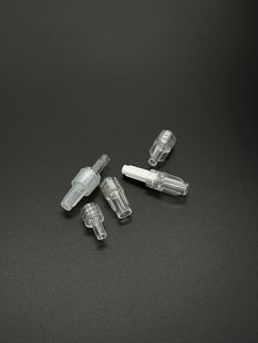 Suzhou factory plastic male screw joint medical adjustable screw mouth accessories hose connector