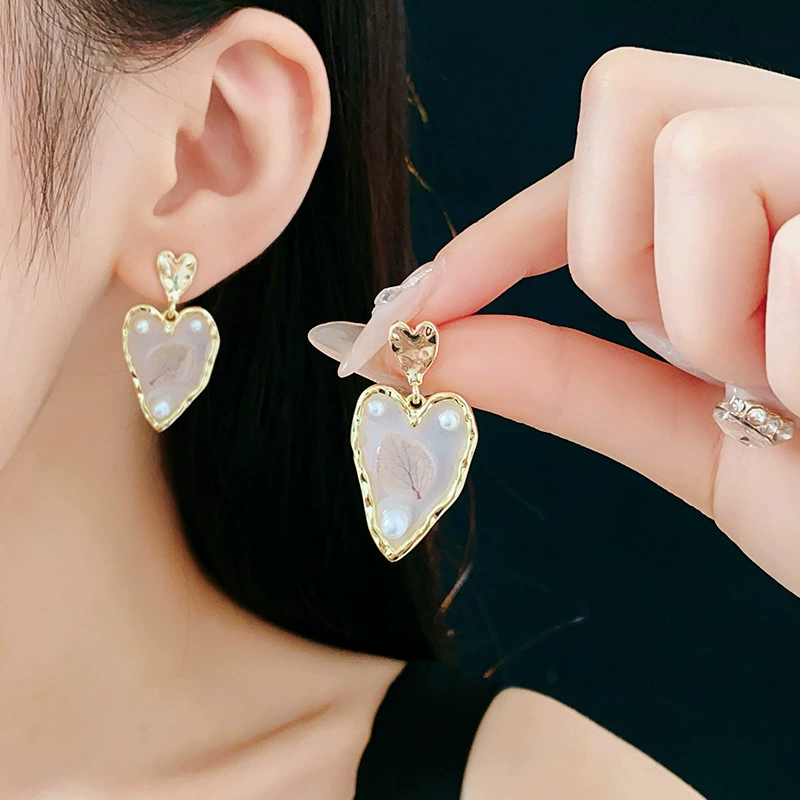 Серьги (Баою) Цветочная отделка, варианты из золота и серебра, оптового качества